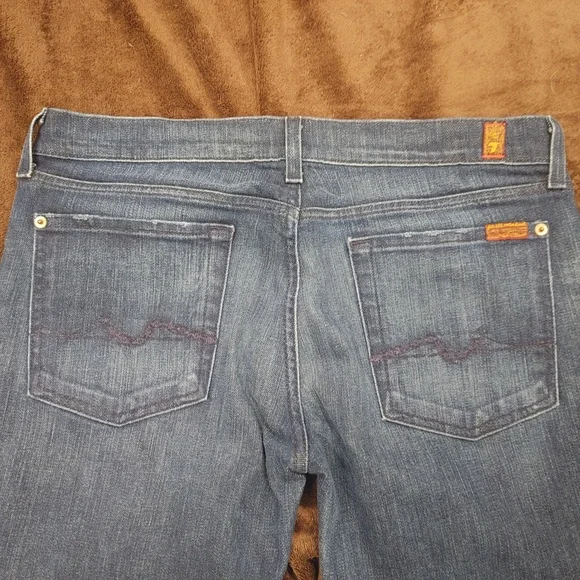 7 For All Mankind Women's Bootcut Jeans size 31 - Picture 5 of 6